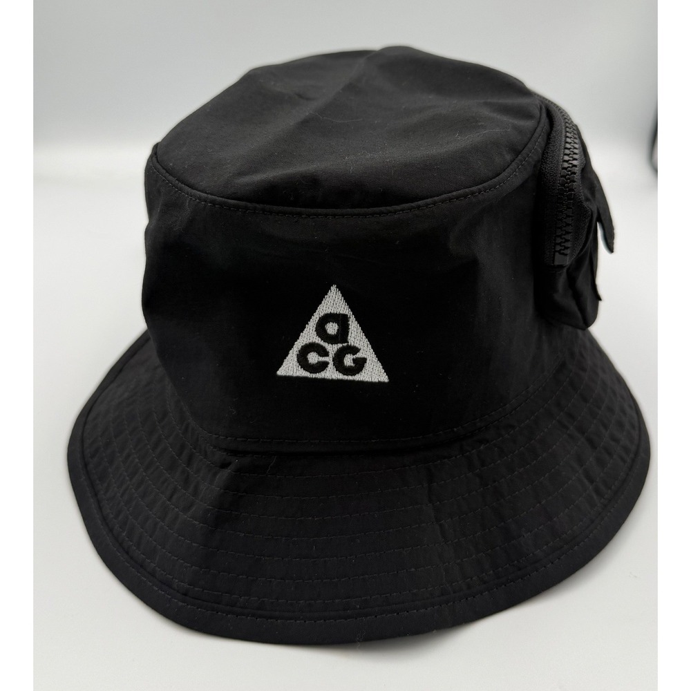 Nike ACG Apex Youth Kids Black Bucket Hat Sz One Size NEW HJ7023 010 RARE